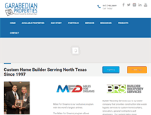 Tablet Screenshot of garabedianproperties.com